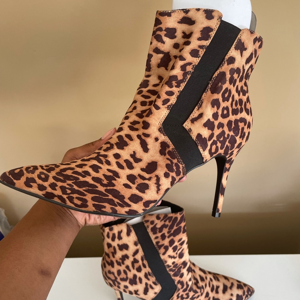 New York & Company Cheetah Bootie
